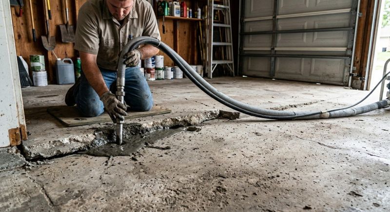Concrete Floor Lifting in West Des Moines, IA