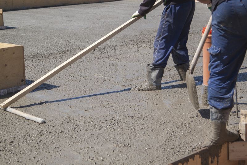 Concrete Leveling Equipment in Use