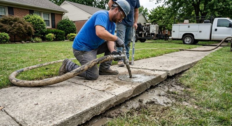 Concrete Lifting in Des Moines, IA
