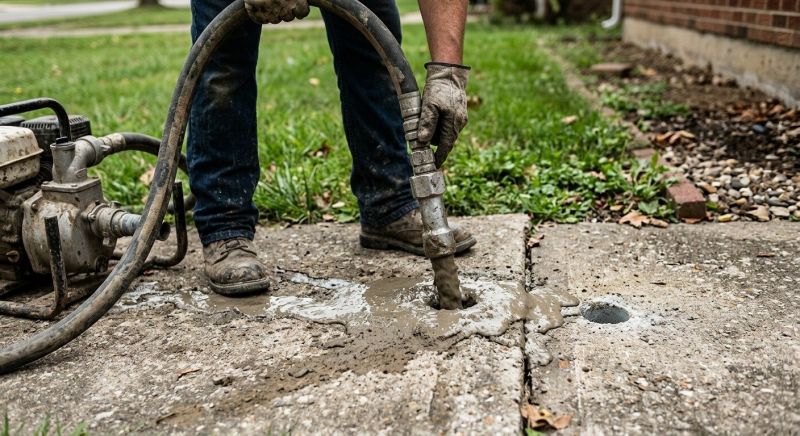 Concrete Mudjacking in Corpus Christi, TX
