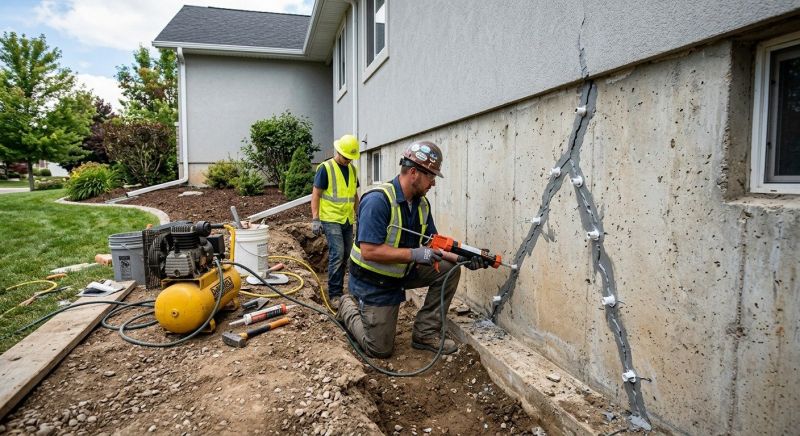 Foundation Crack Sealing in Sarasota, FL