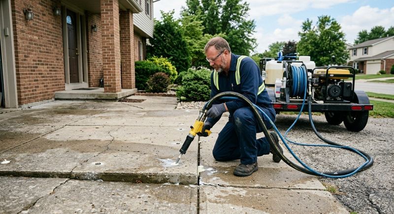 Garage Settling Repair in Tampa, FL