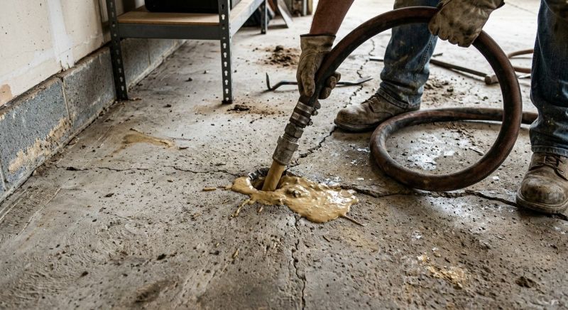 Garage Settling Repair in Des Moines, IA