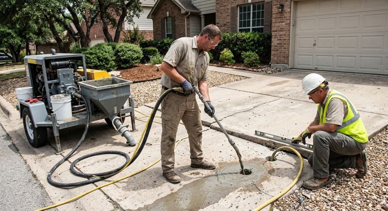 Patio Mudjacking in Corpus Christi, TX