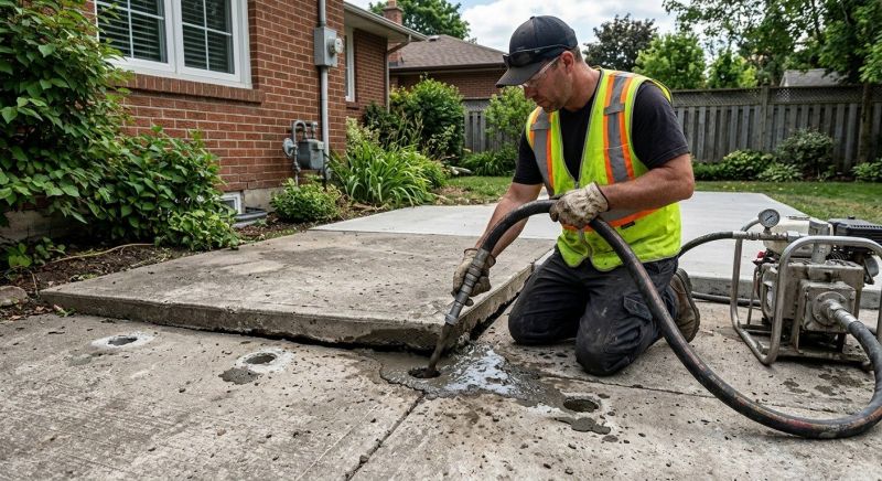 Sunken Patio Repair in Denver, CO