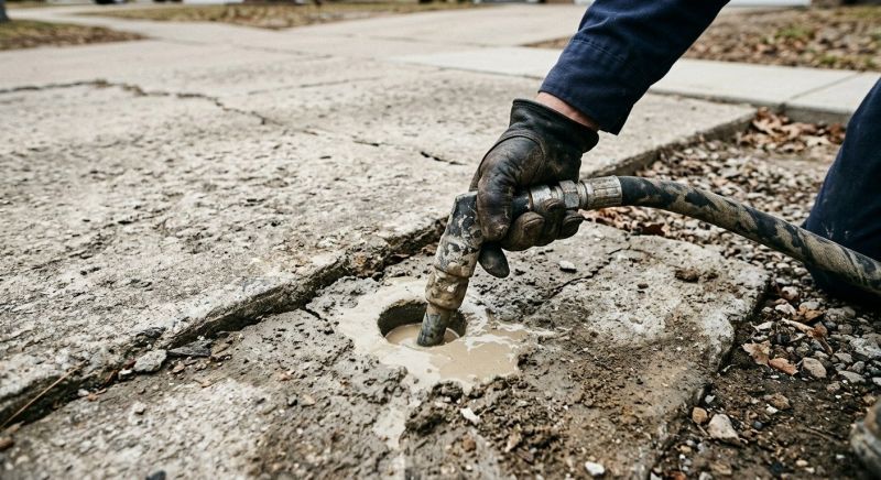 Sunken Patio Repair in Corpus Christi, TX